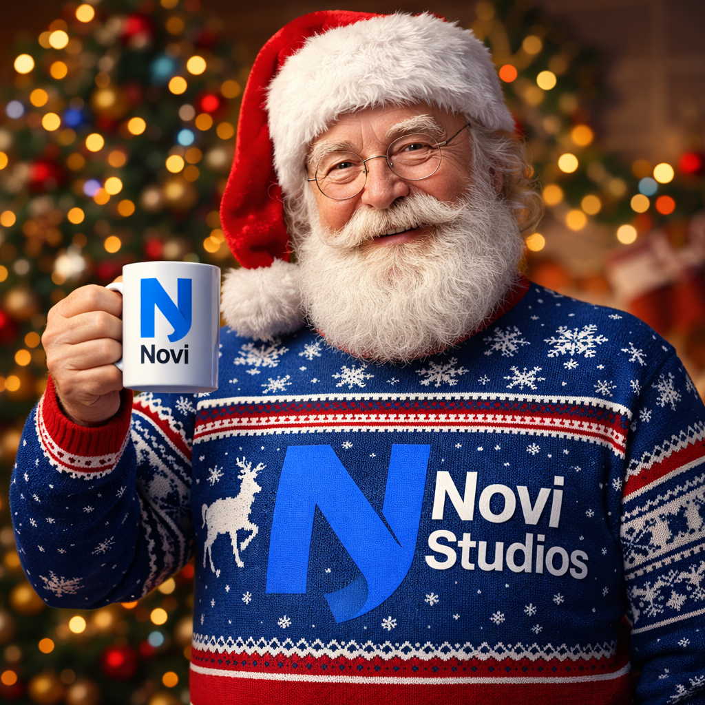 Personlig Jul & Nyårshälsning från tomten